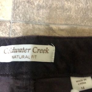 Brown bootcut size 14